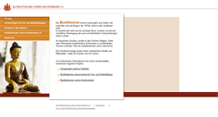 Desktop Screenshot of buddhismus-lehrerverband.de