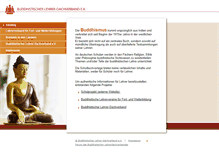 Tablet Screenshot of buddhismus-lehrerverband.de